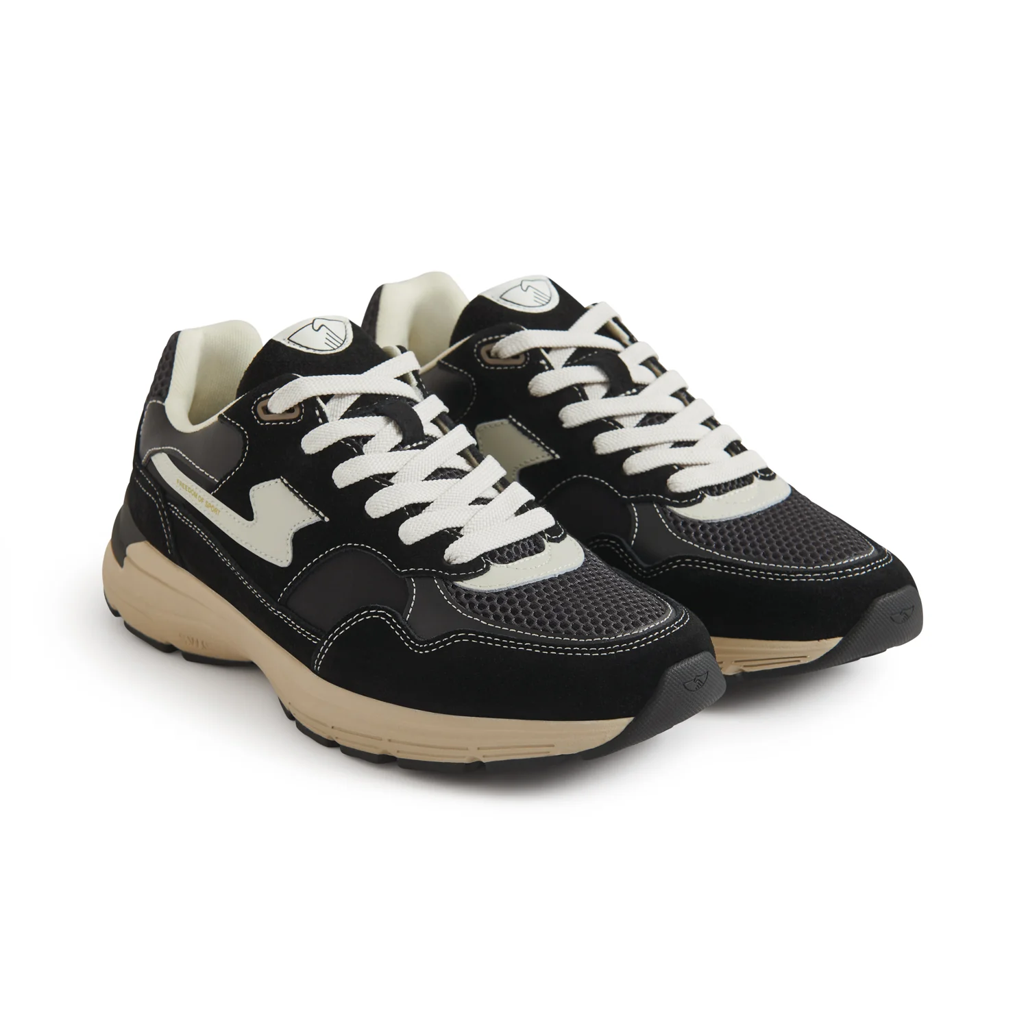 AMIEL S-STRIKE SUEDE MIX BLACK II - Image 4