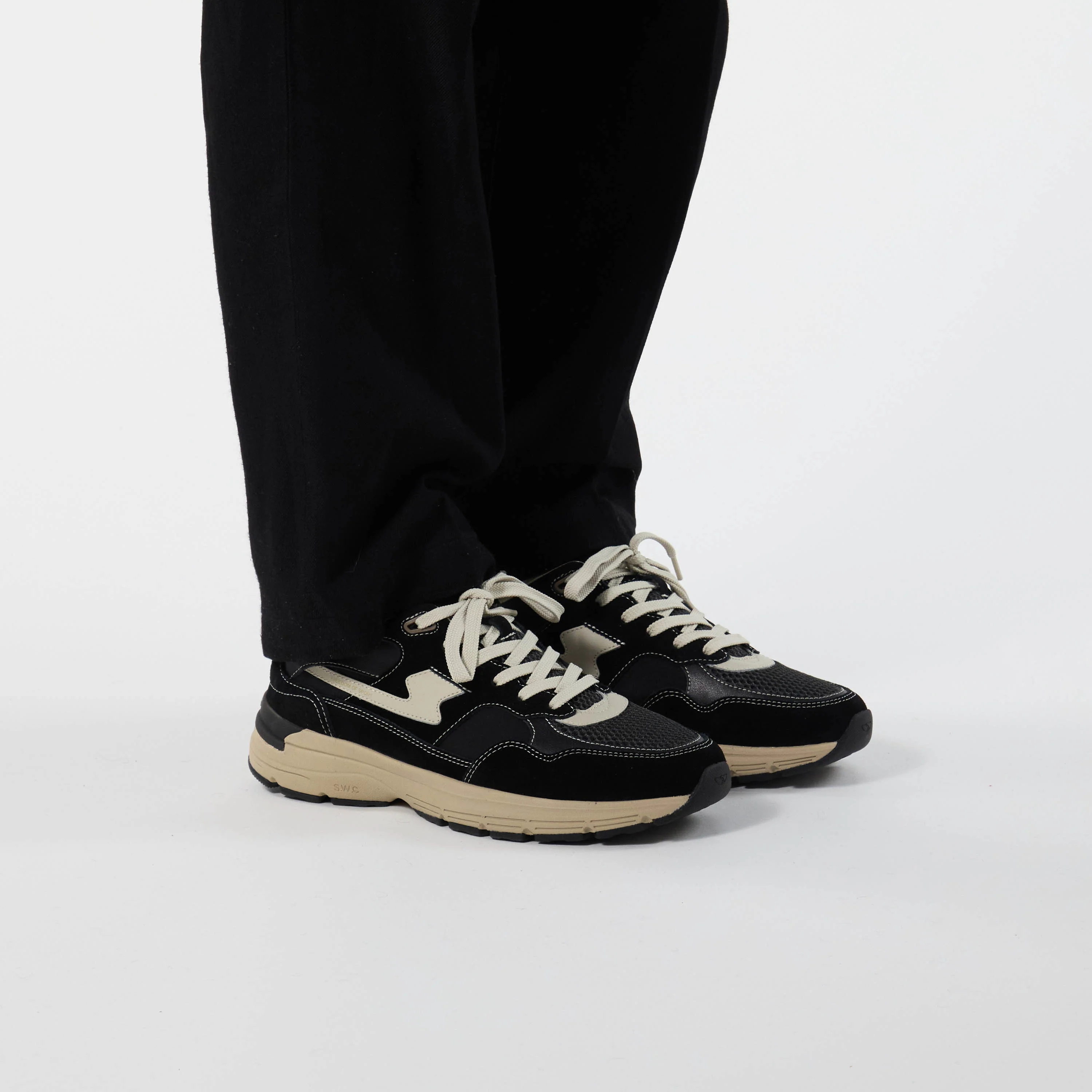 AMIEL S-STRIKE SUEDE MIX BLACK II - Image 5