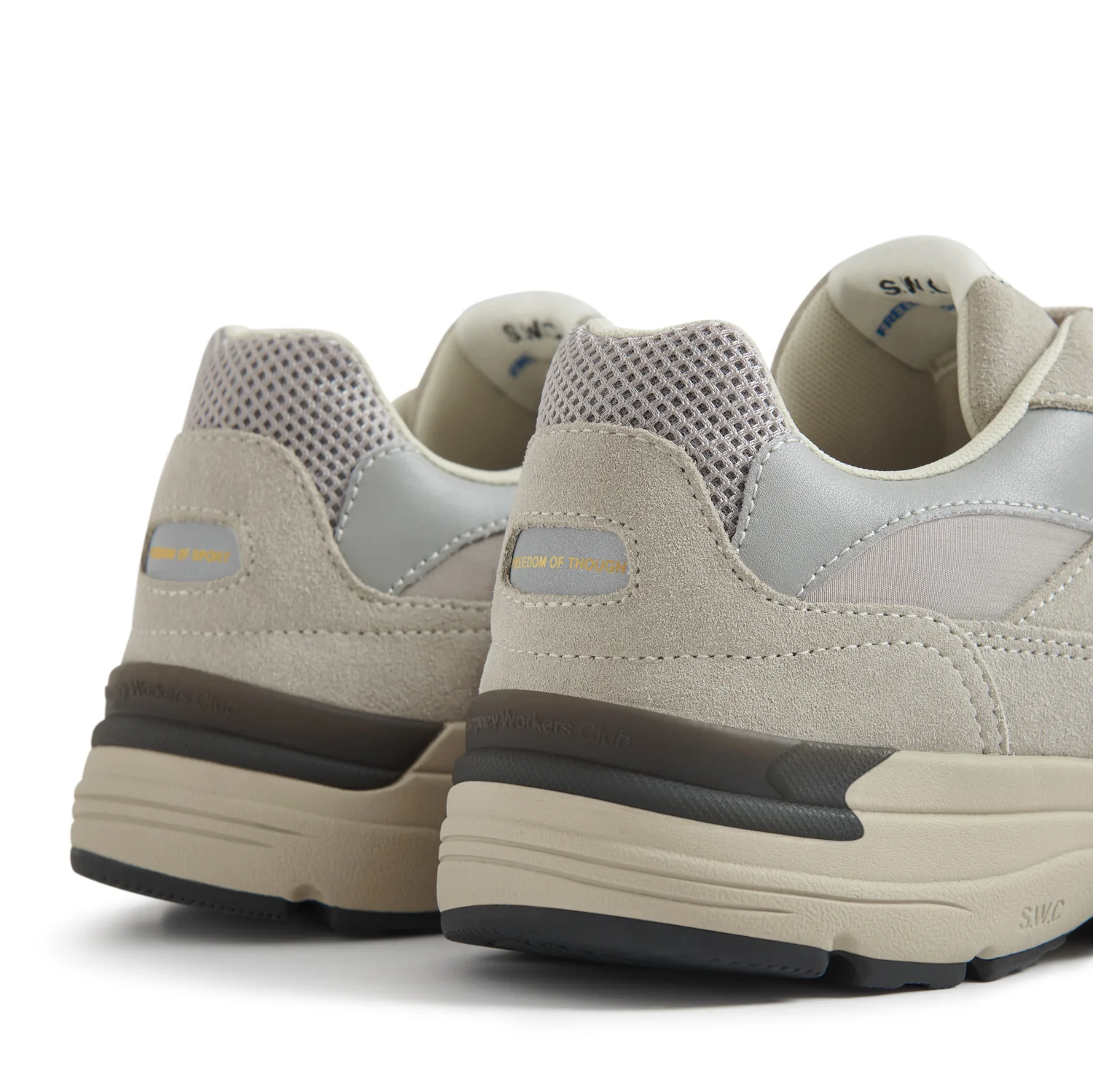 AMIEL SUEDE LIGHT GREY *ONLINE EXCLUSIVE* - Image 3