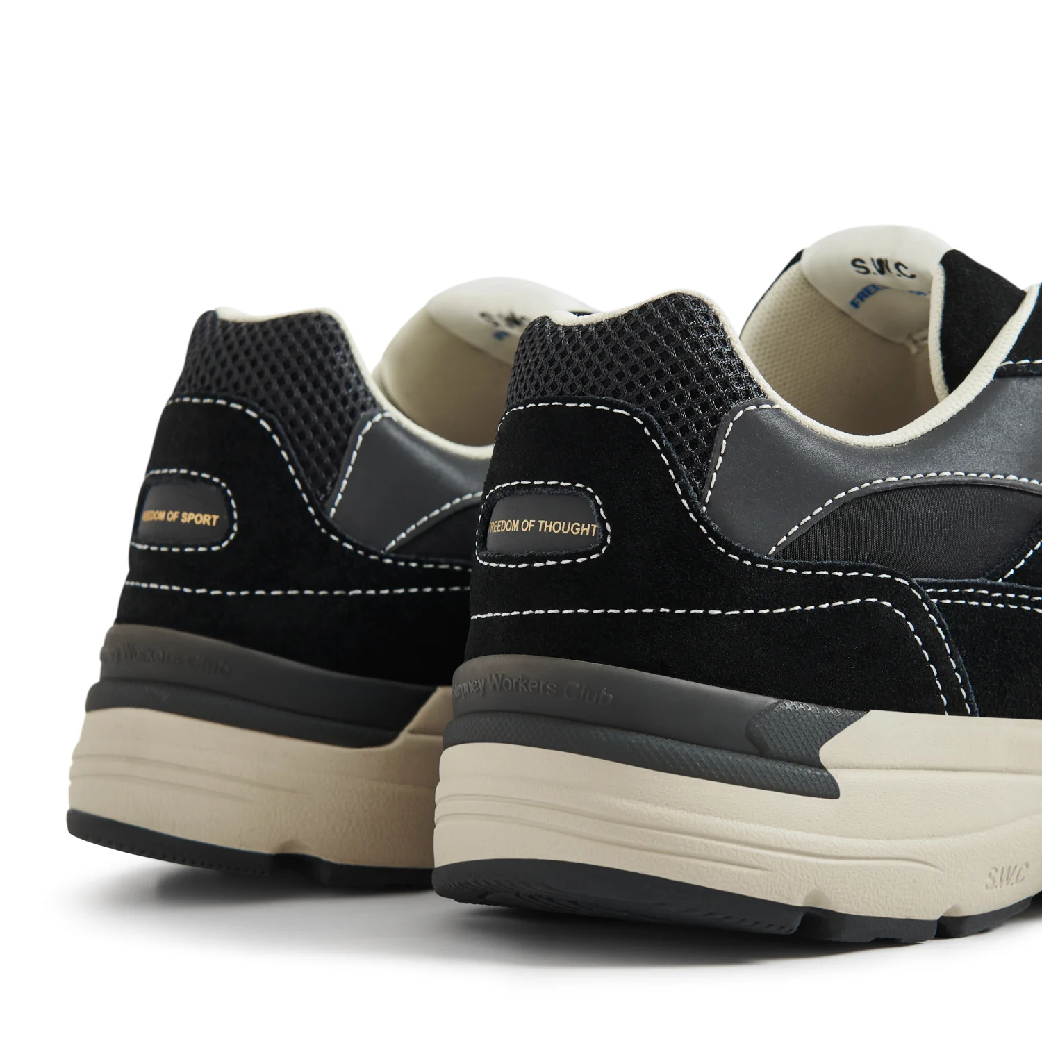 AMIEL SUEDE MIX BLACK *ONLINE EXCLUSIVE* - Image 3