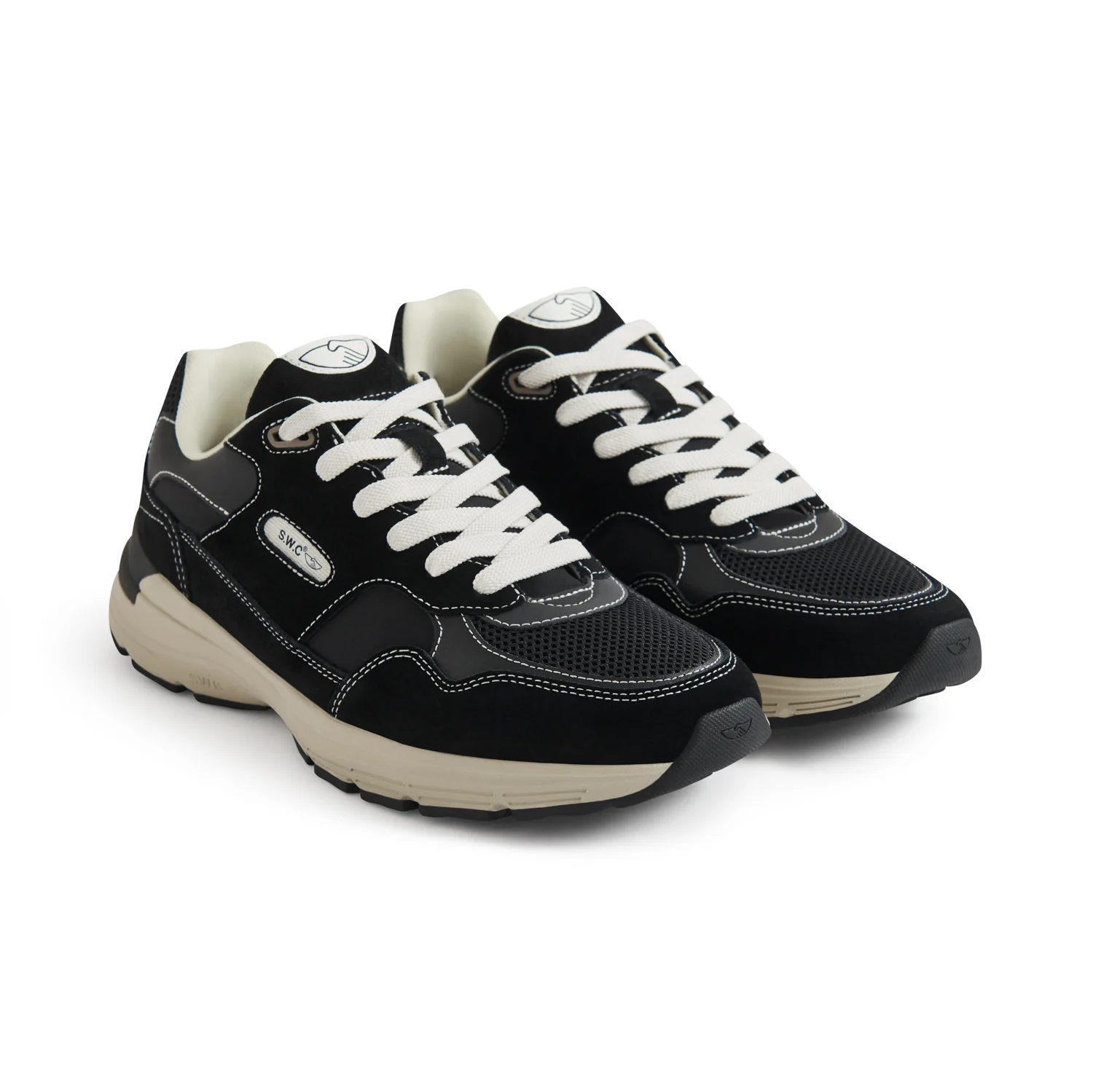 AMIEL SUEDE MIX BLACK *ONLINE EXCLUSIVE* - Image 4