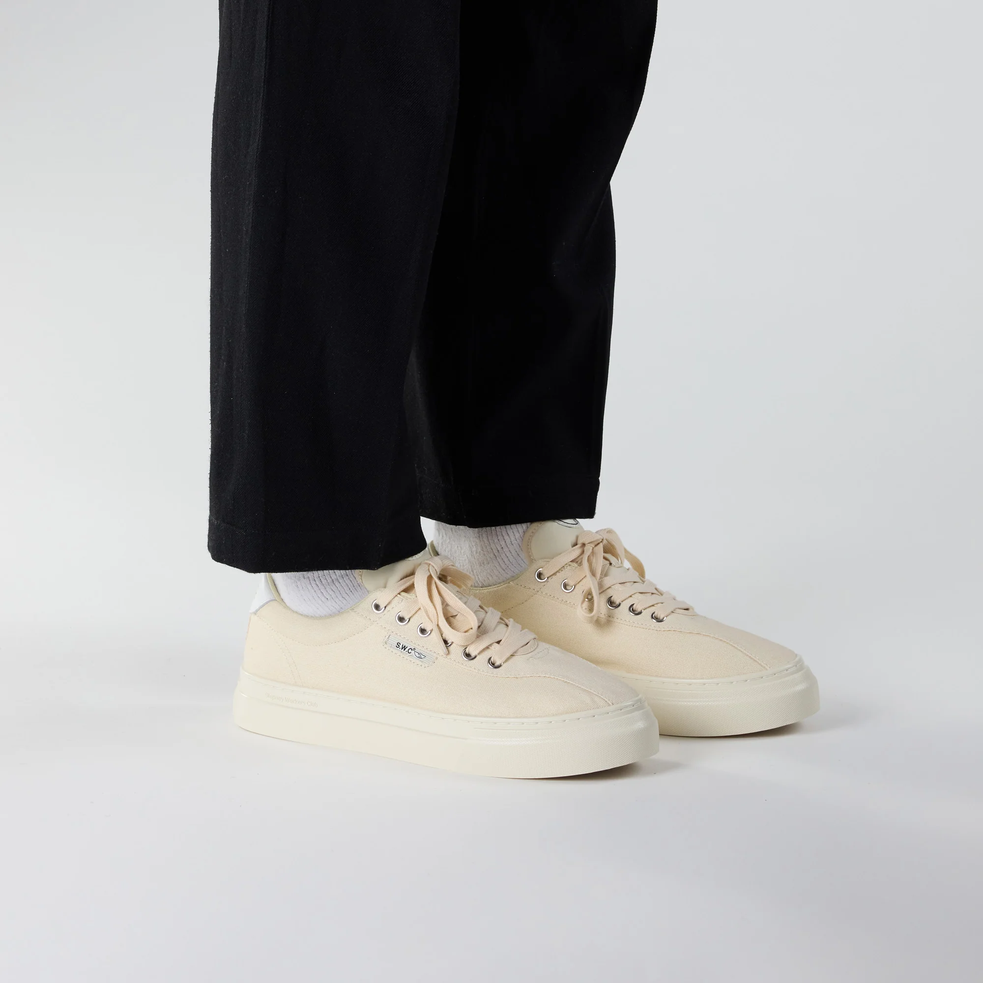 DELLOW 02 CUP CANVAS ECRU - Image 5