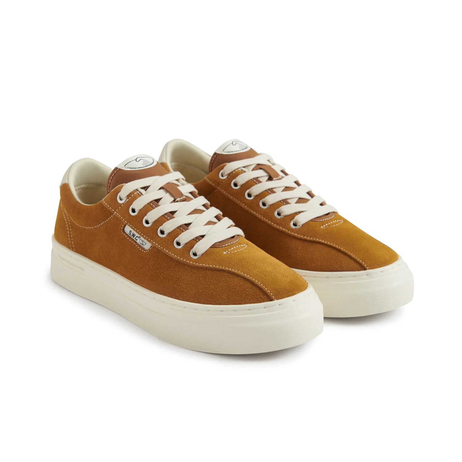 DELLOW 02 CUP SUEDE TAN - Image 4