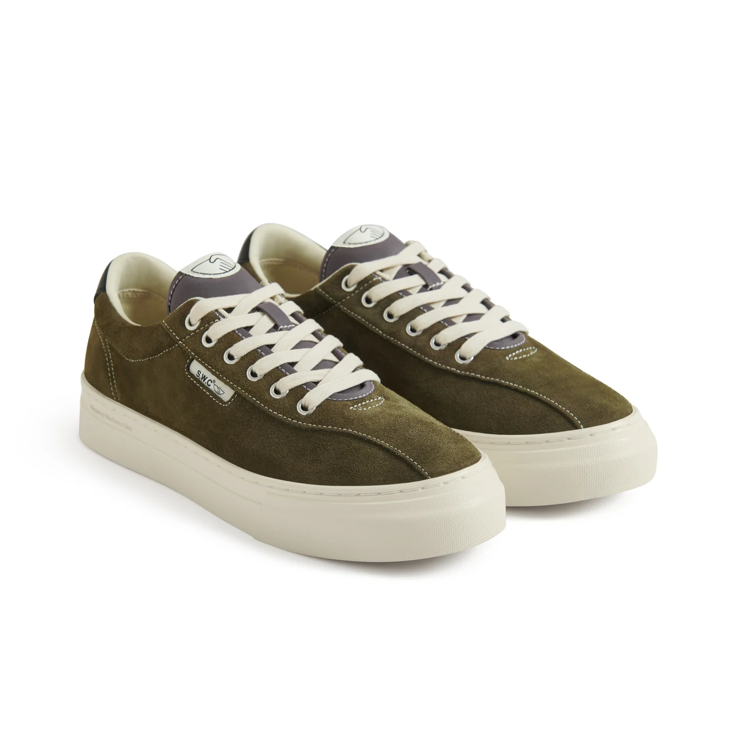DELLOW 02 CUP SUEDE WOODLAND - Image 4