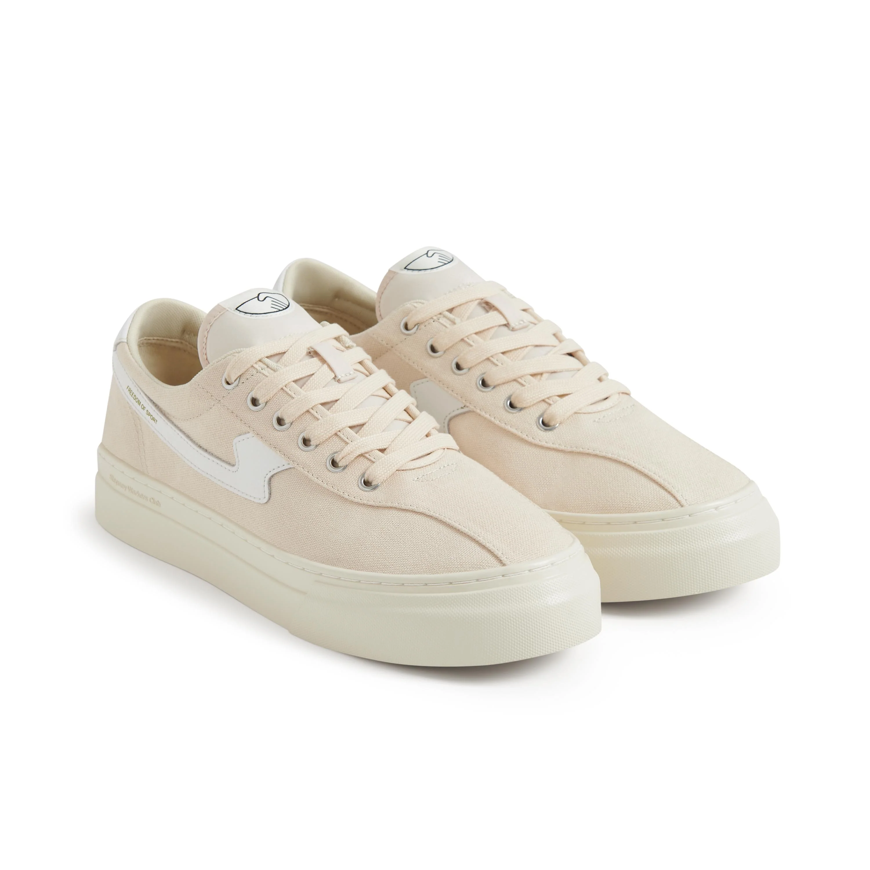 DELLOW S-STRIKE CUP CANVAS ECRU-WHITE - Image 3