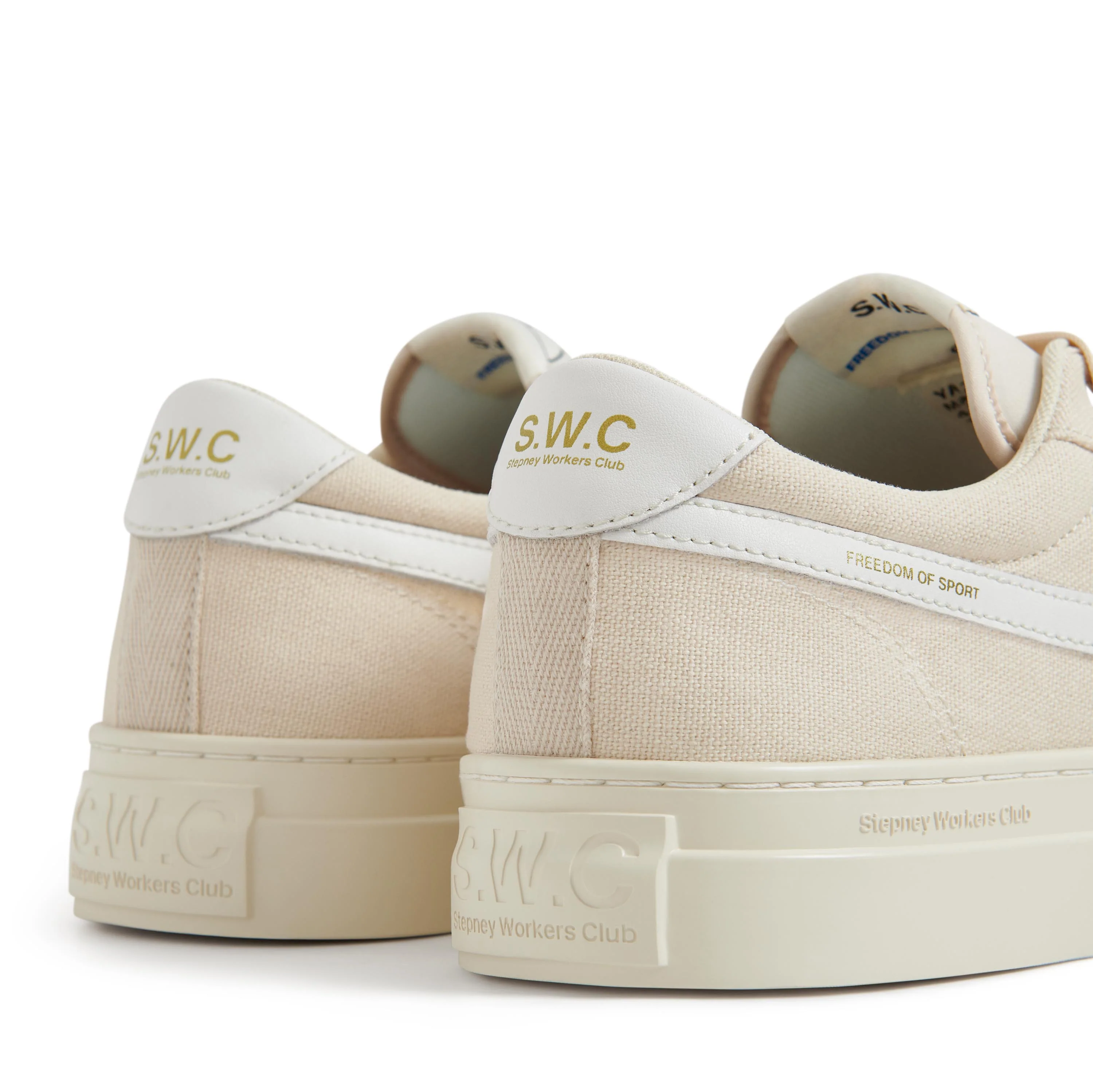 DELLOW S-STRIKE CUP CANVAS ECRU-WHITE - Image 4