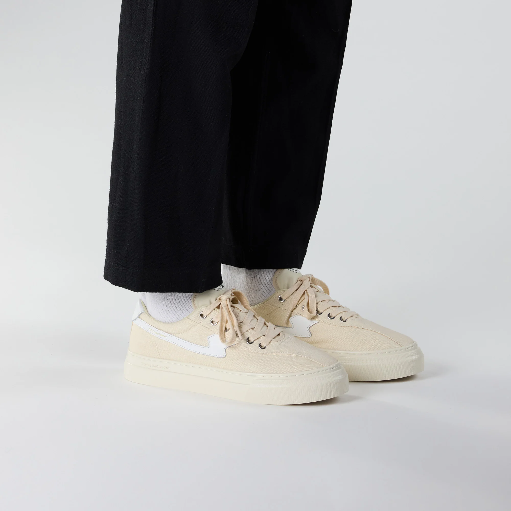 DELLOW S-STRIKE CUP CANVAS ECRU-WHITE - Image 5