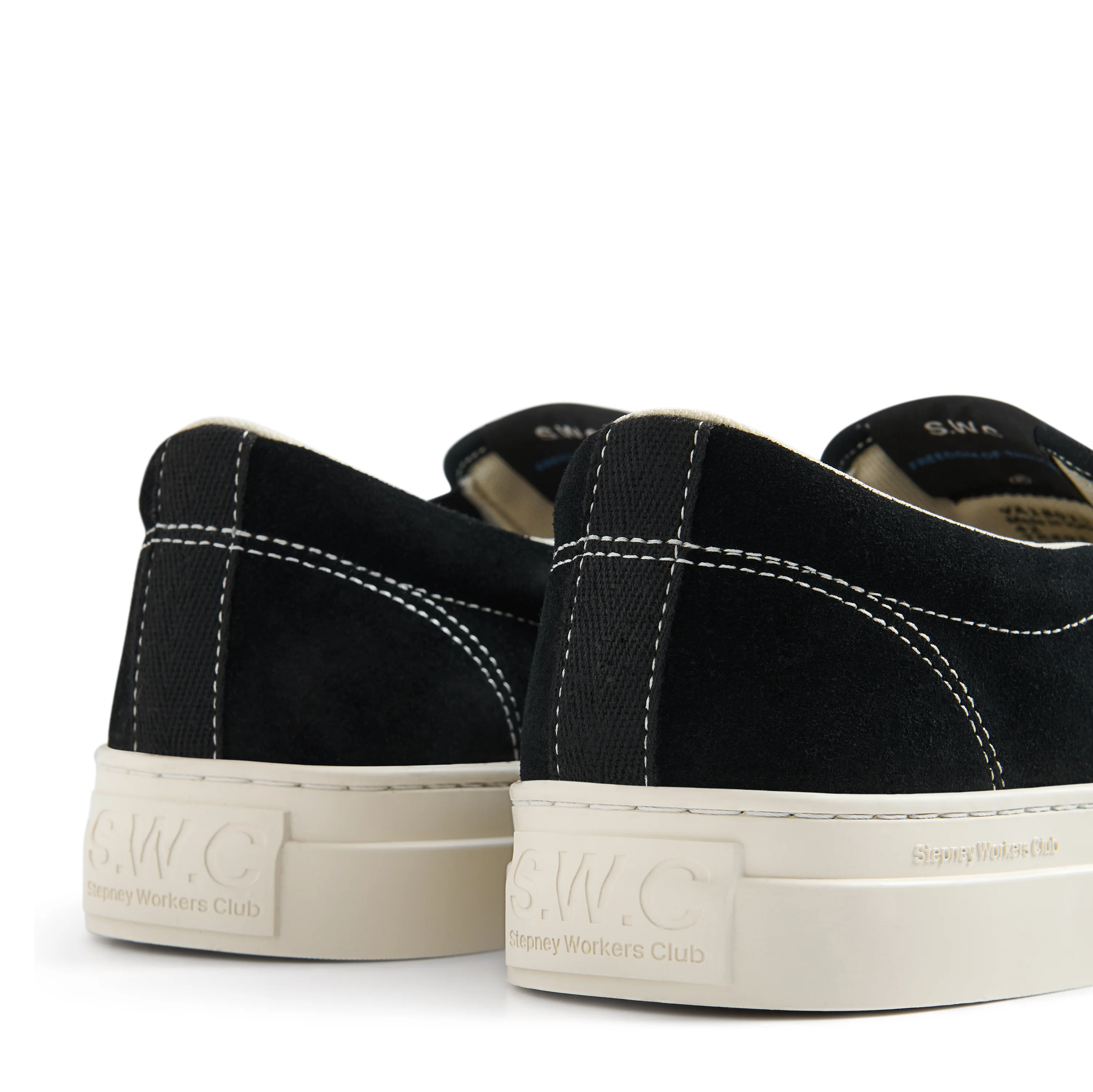 LISTER CUP SUEDE BLACK - Image 3