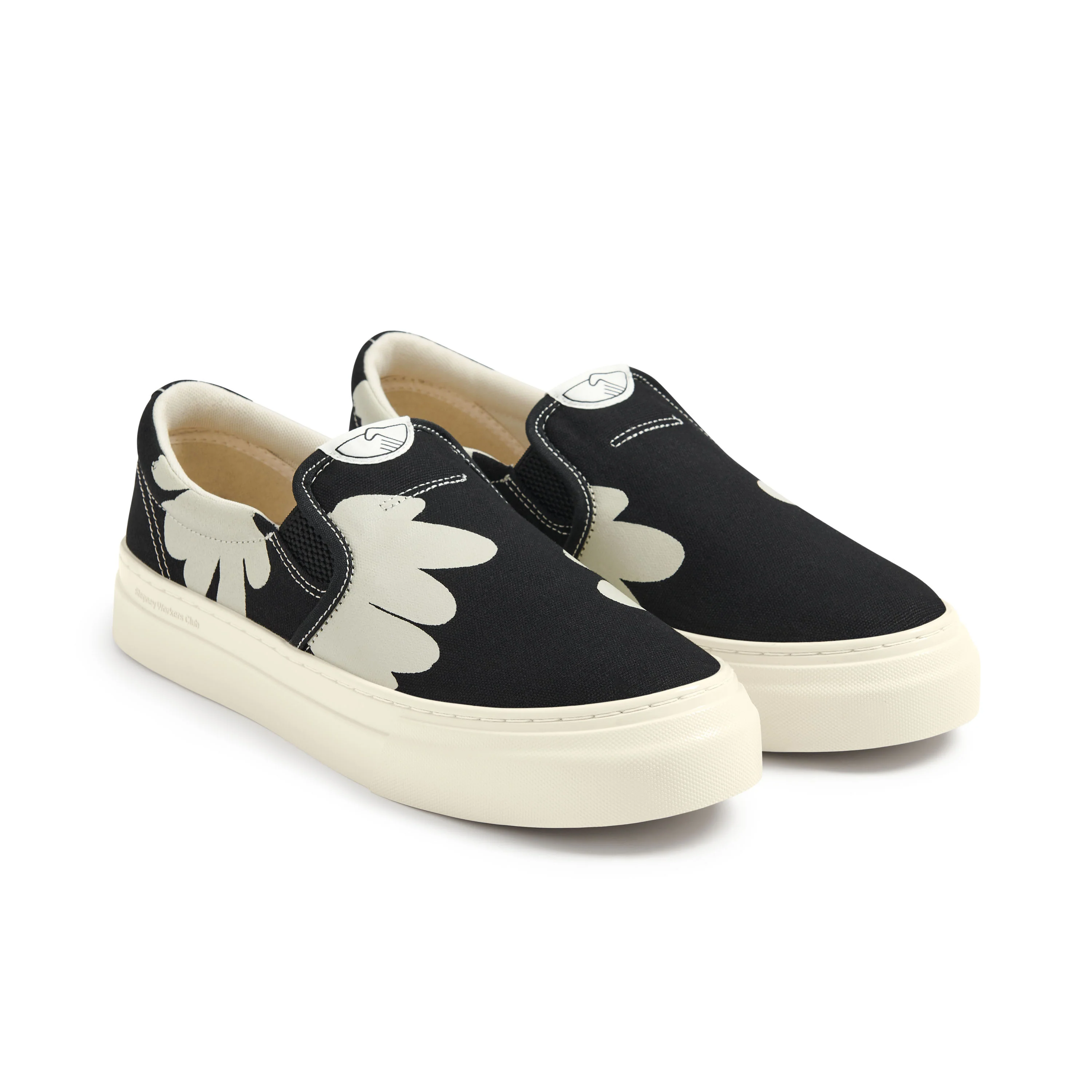 LISTER CUP SHROOMHANDS CANVAS BLACK-WHITE - Image 3