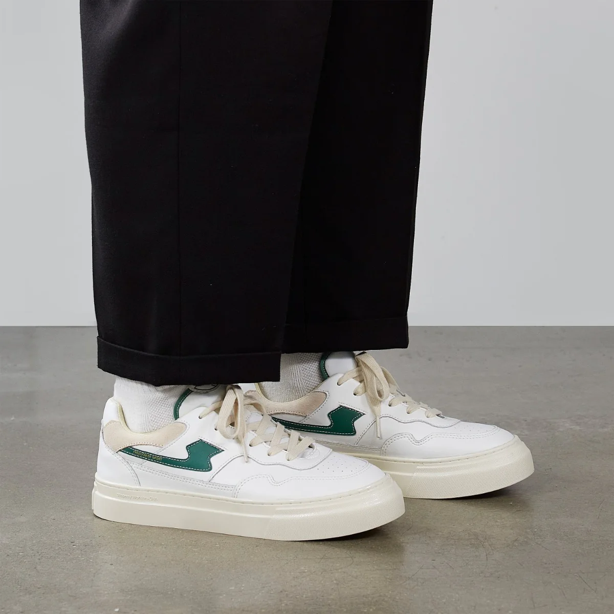 PEARL S-STRIKE LEATHER WHITE-GREEN - Image 4