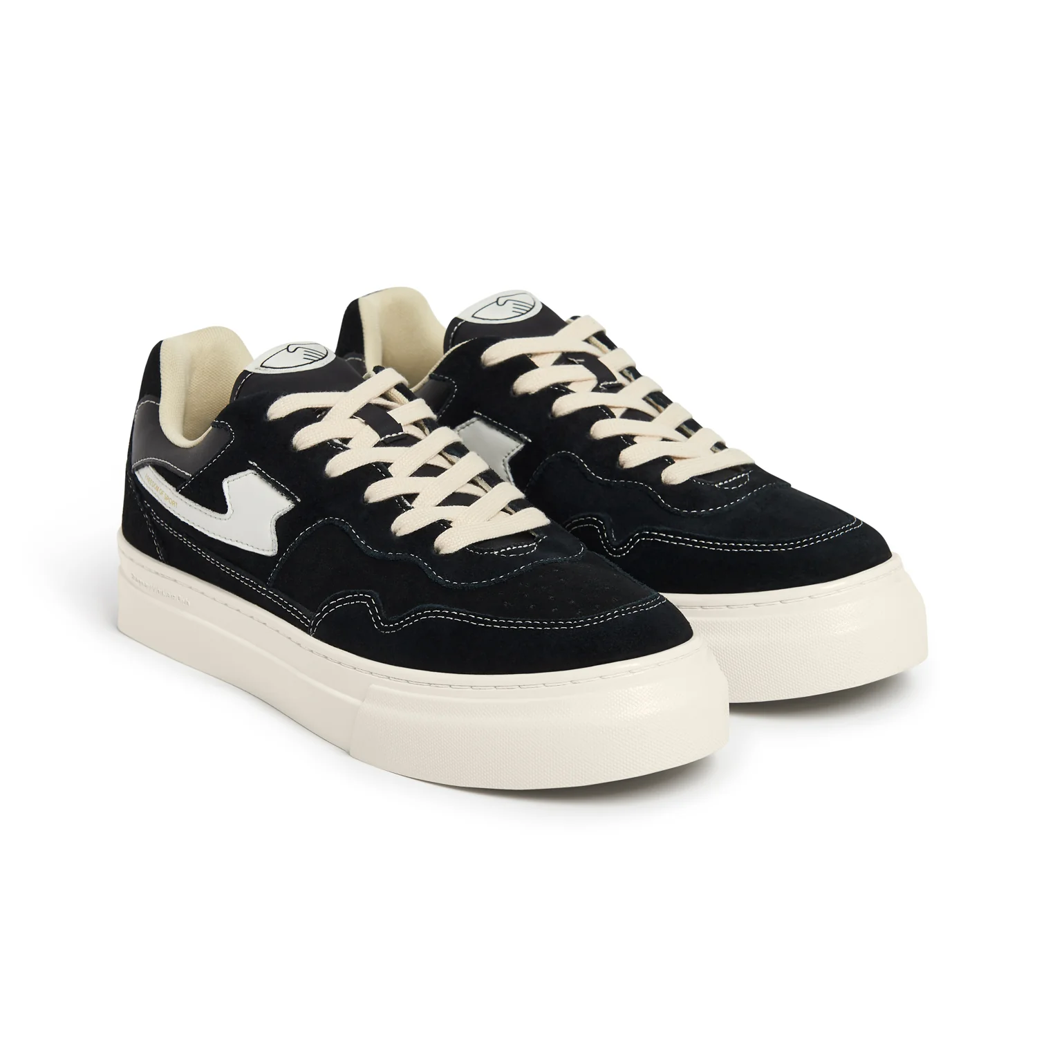 PEARL S-STRIKE SUEDE BLACK-WHITE - Image 3