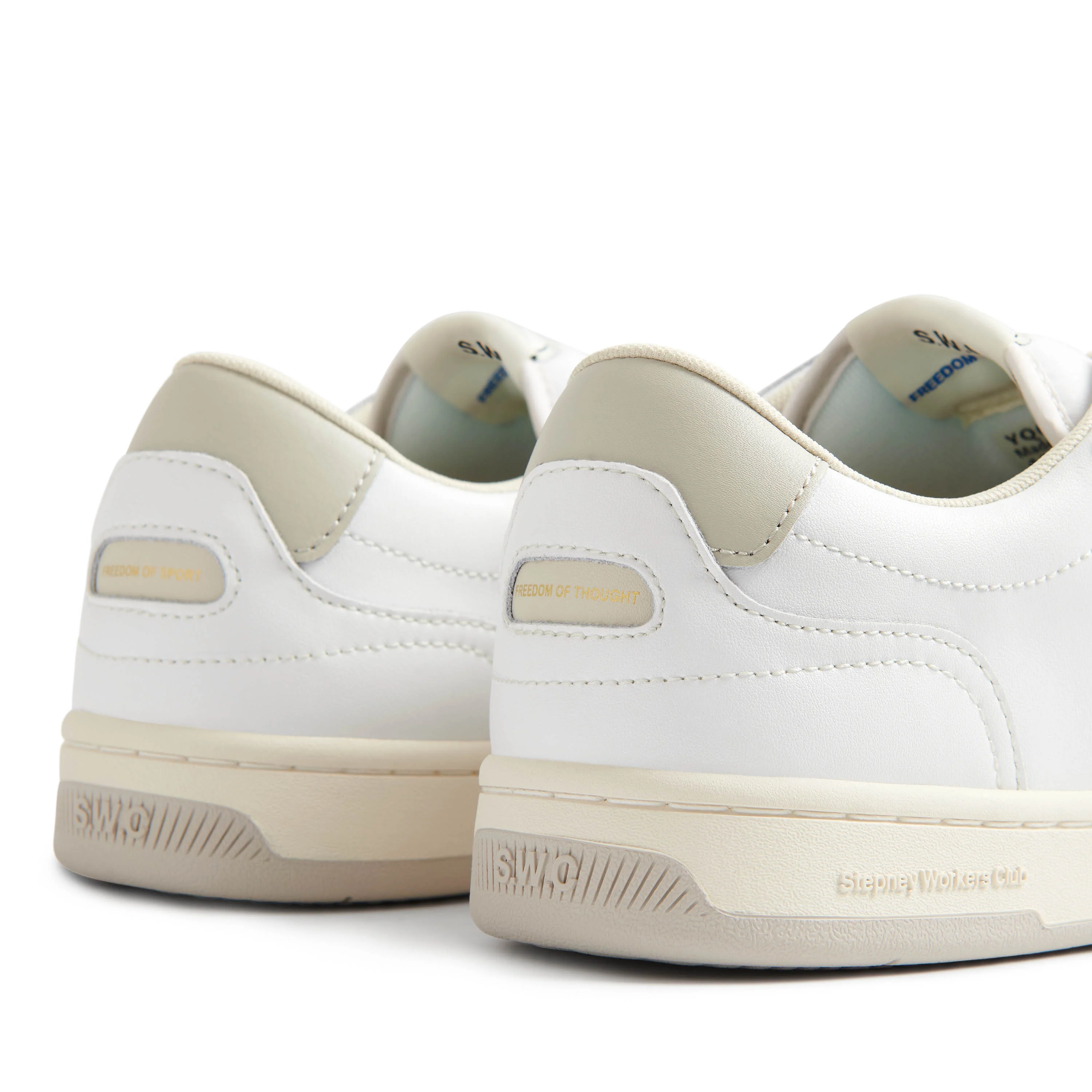 PRO-CUP 01 LEATHER WHITE-PUTTY - Image 4