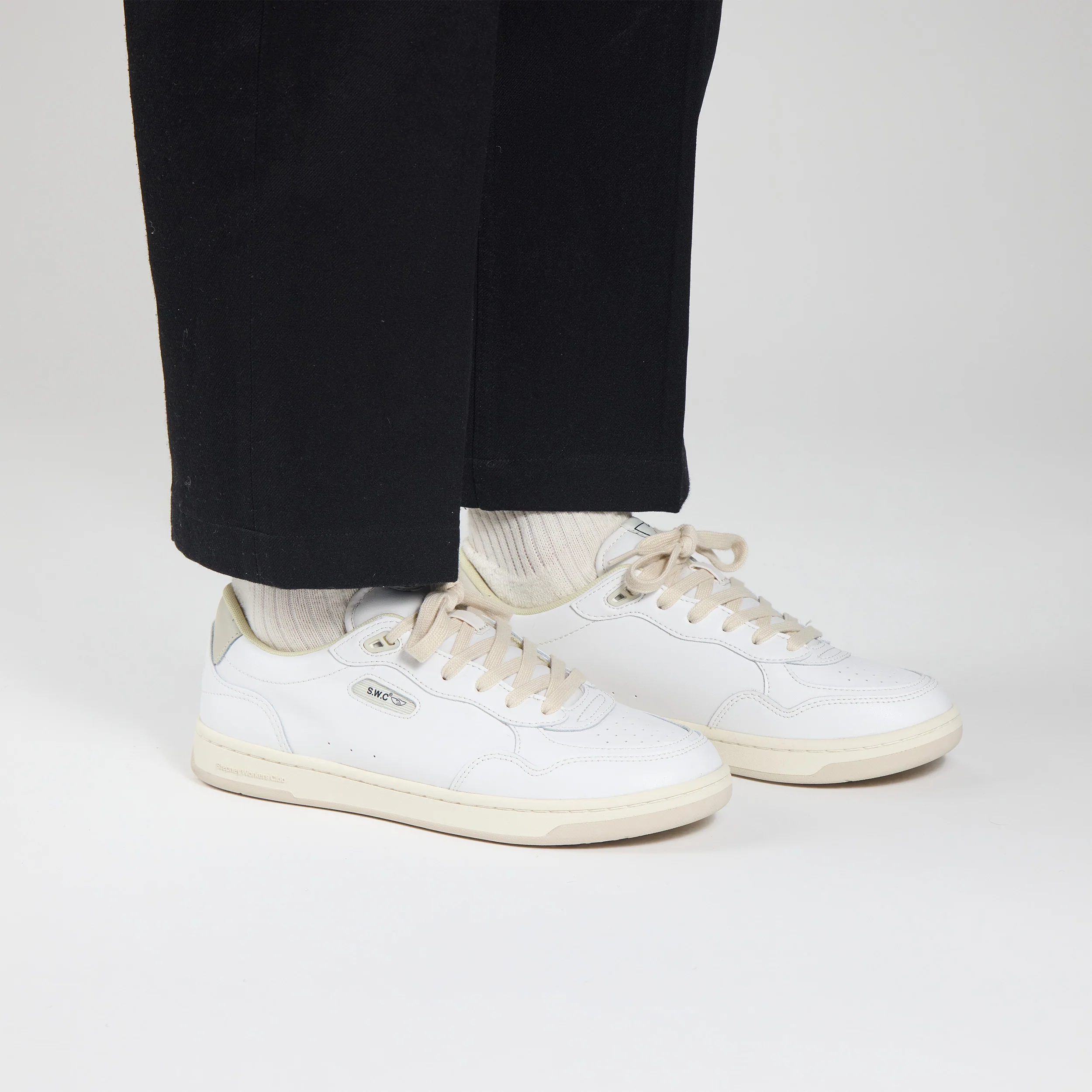 PRO-CUP 01 LEATHER WHITE-PUTTY - Image 5