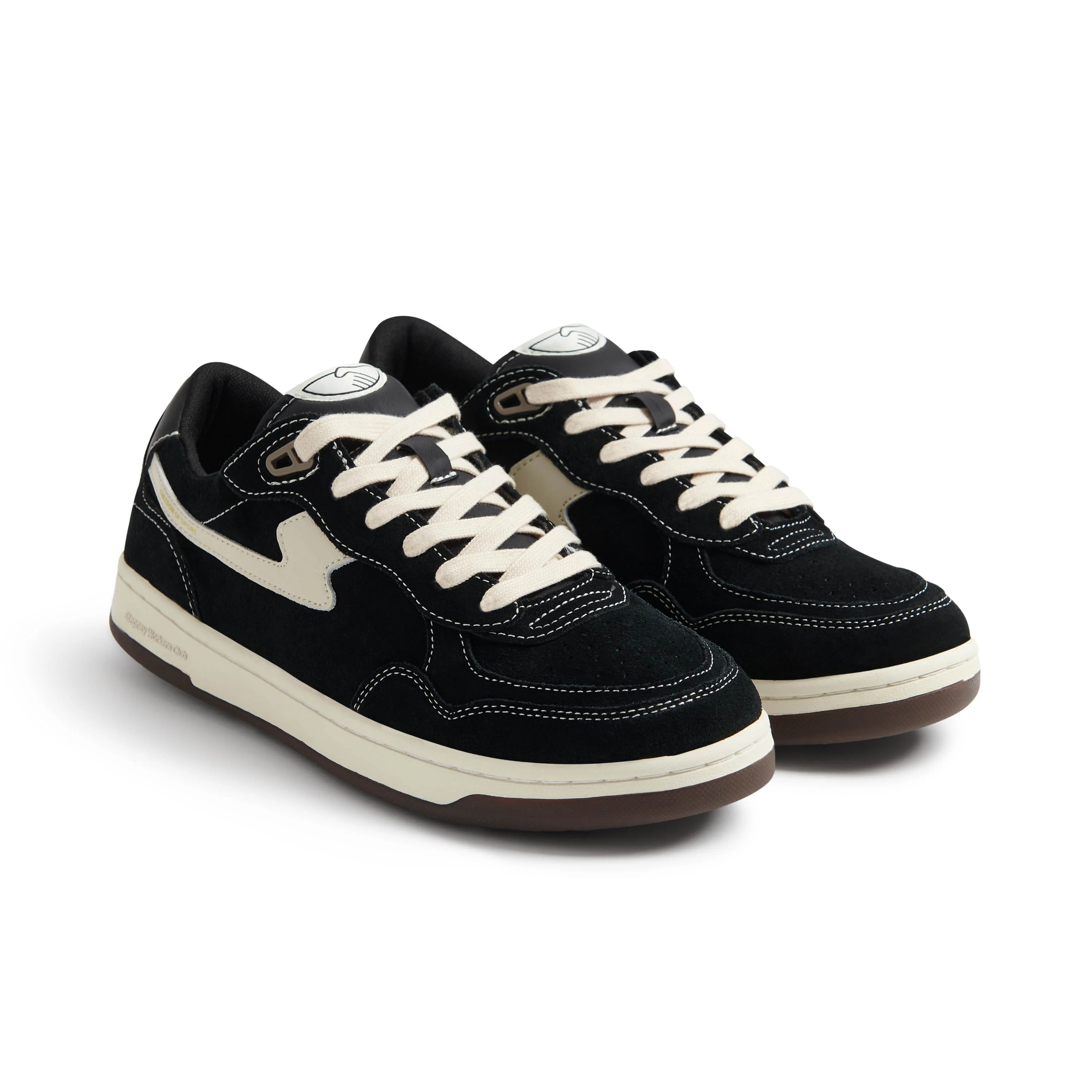 PRO-CUP 01 S-STRIKE SUEDE BLACK-WHITE - Image 3